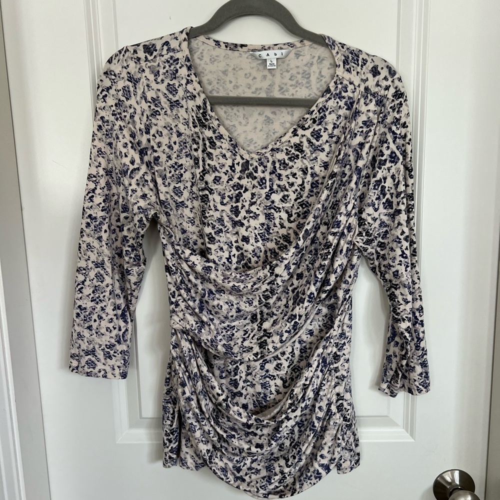 Cabi Faux Crossover long sleeve